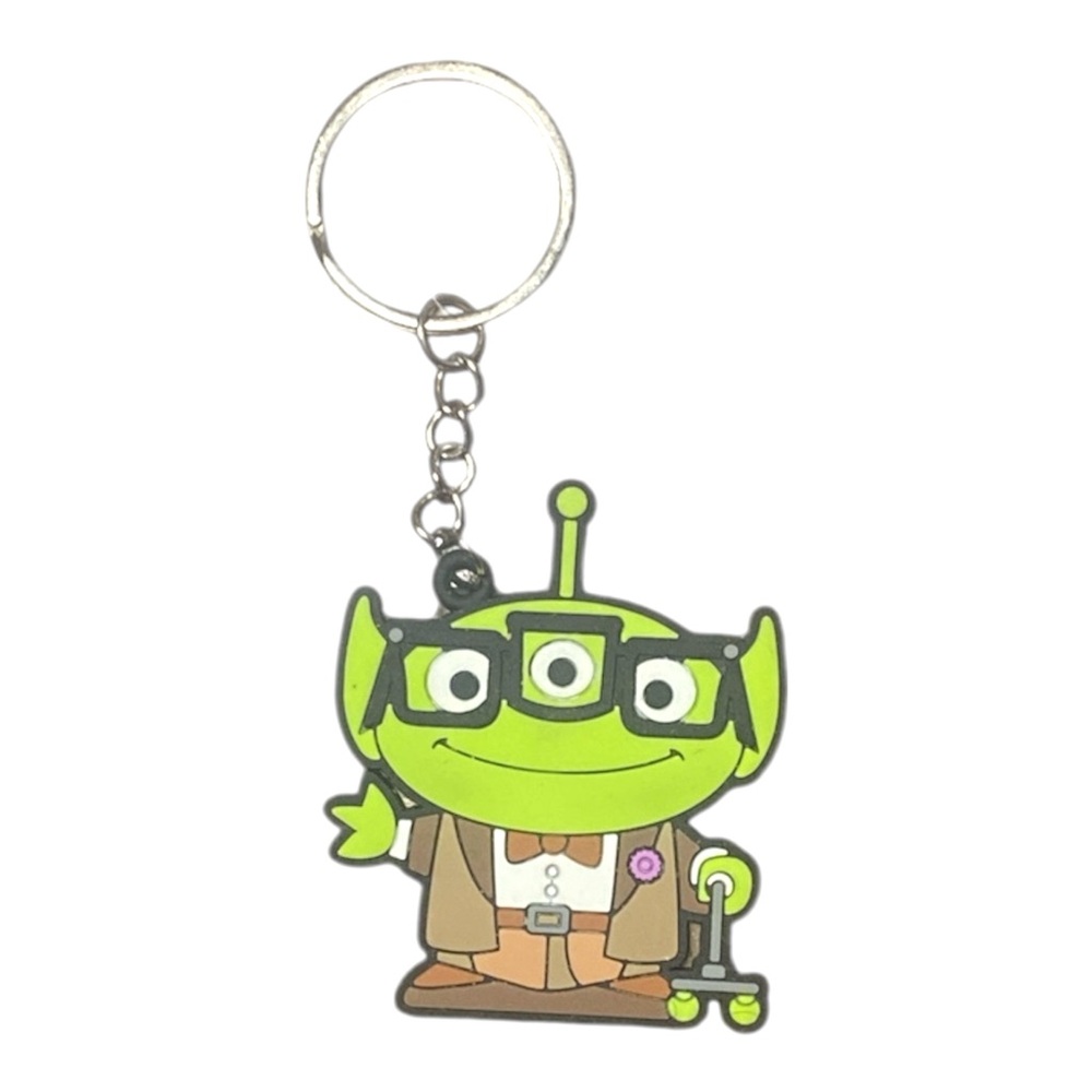 🕸️Alien In An Old Man Costume Keychain Book Bag Charm Holiday Gift